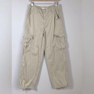 Levi's Womens 94 Baggy Pants Cargo y2k khaki Size 28